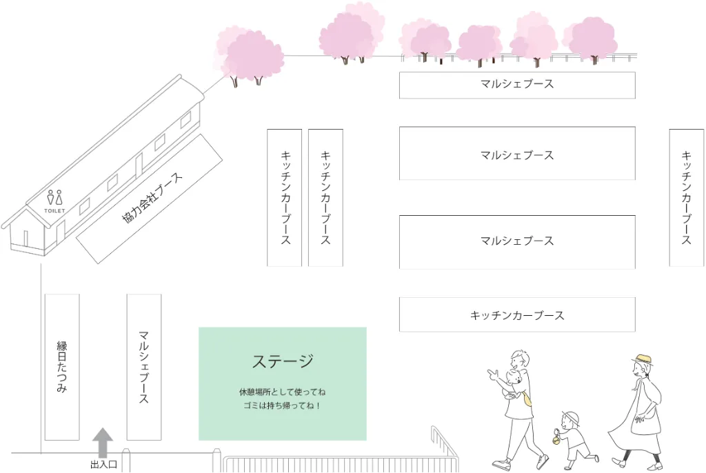 会場配置図
