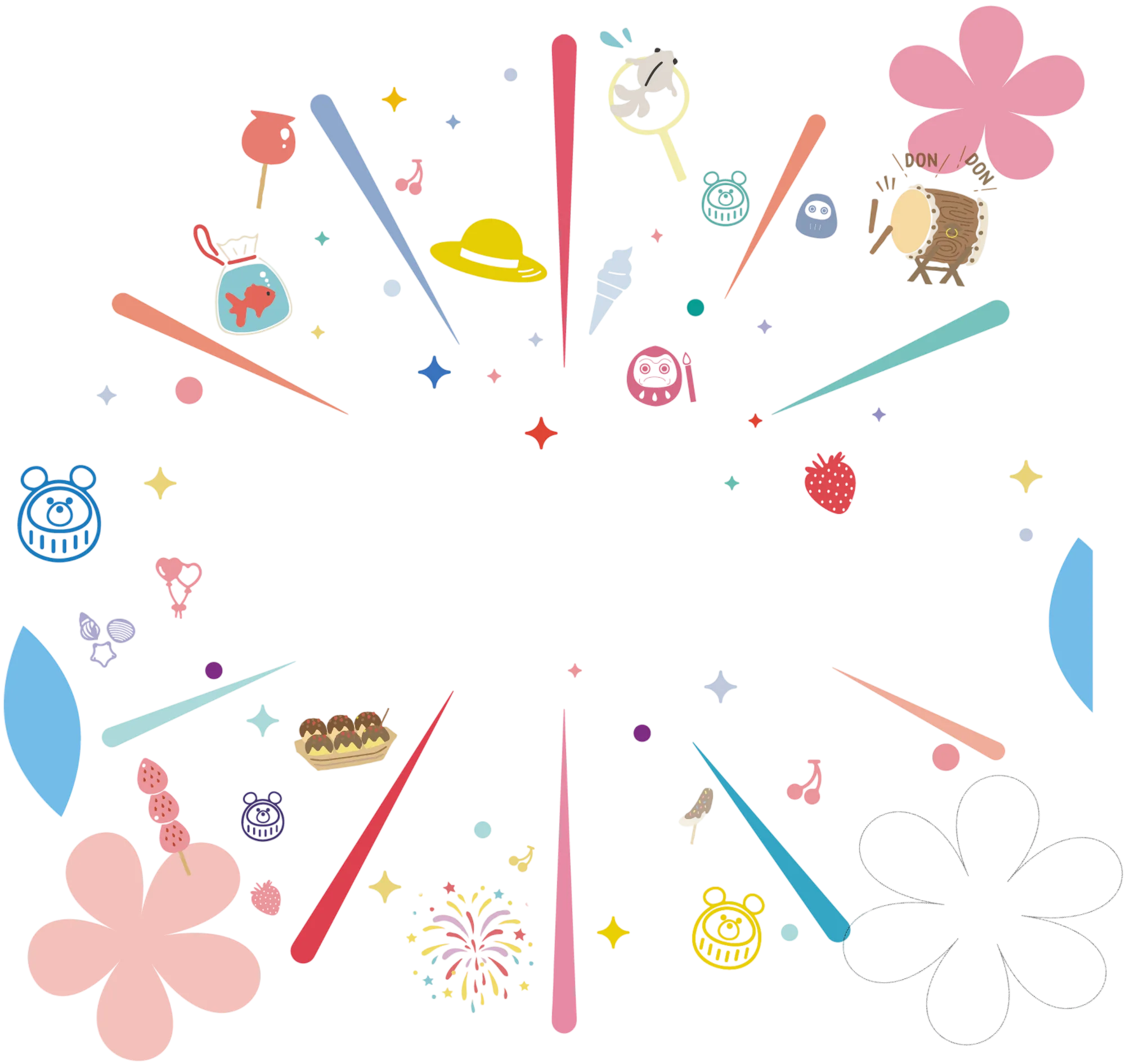 だるまルシェ 2026 背景