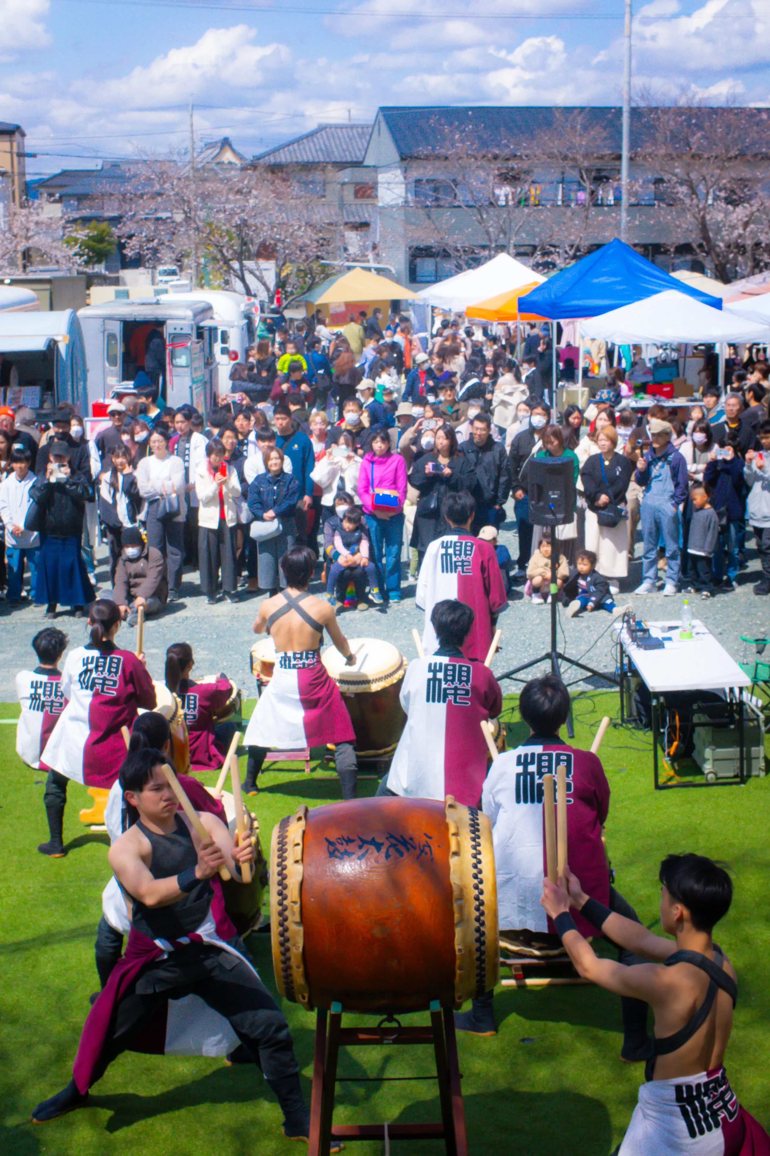 桜丘高校和太鼓